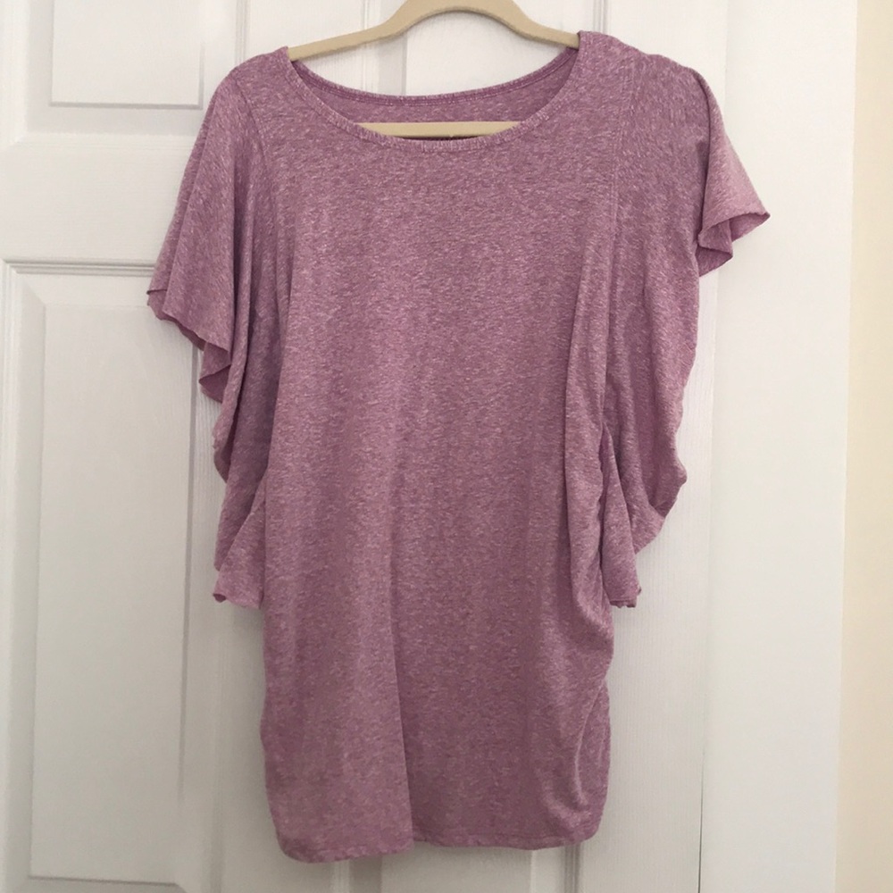 Extra small light purple maternity top